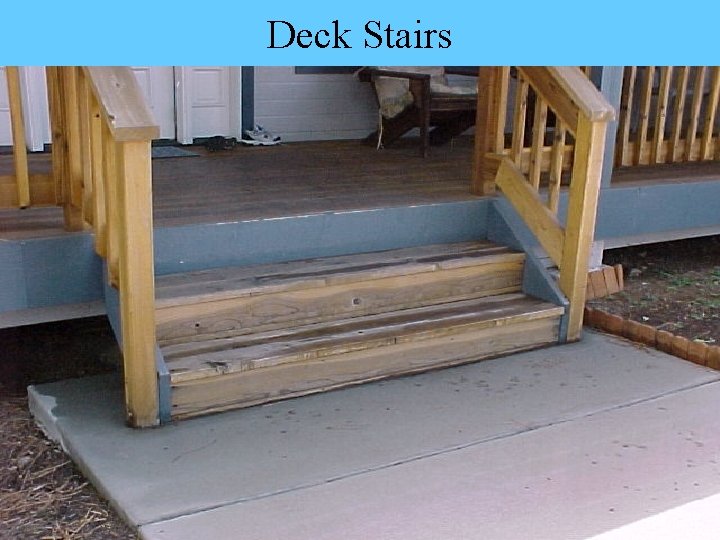 Deck Stairs 