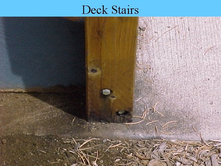 Deck Stairs 
