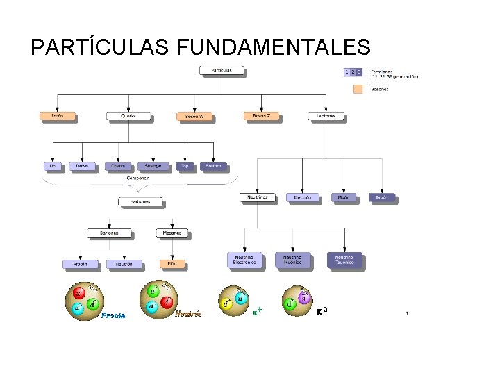 PARTÍCULAS FUNDAMENTALES 