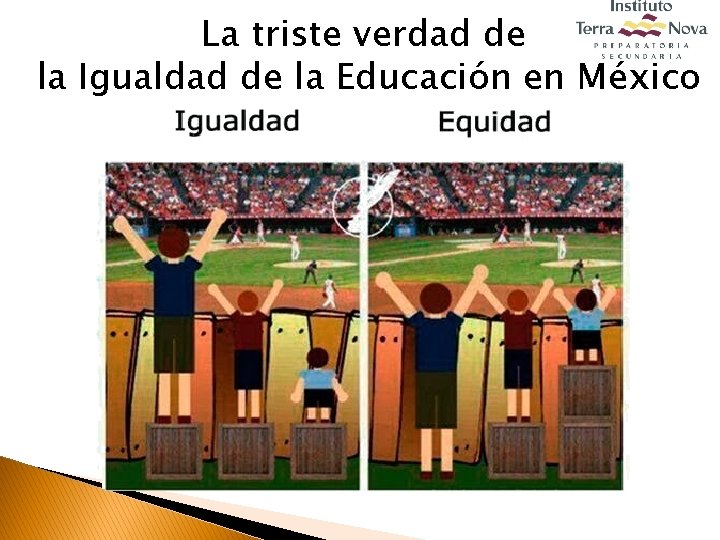 La triste verdad de la Igualdad de la Educación en México 