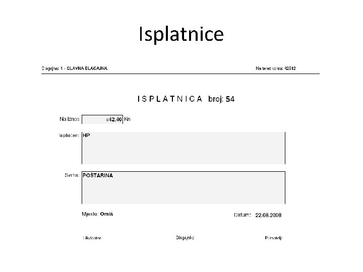 Isplatnice 