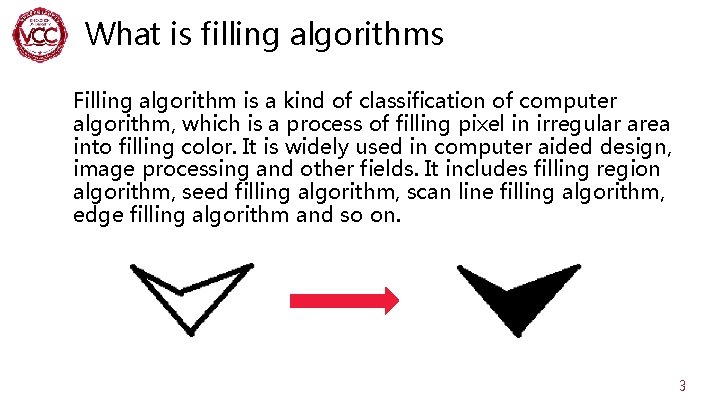 What is filling algorithms Filling algorithm is a kind of classification of computer algorithm,