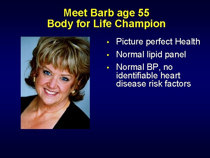 Meet Barb age 55 Body for Life Champion • • • Picture perfect Health