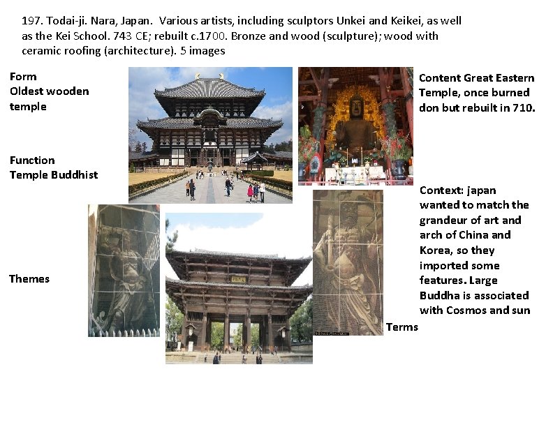 197. Todai-ji. Nara, Japan. Various artists, including sculptors Unkei and Keikei, as well as