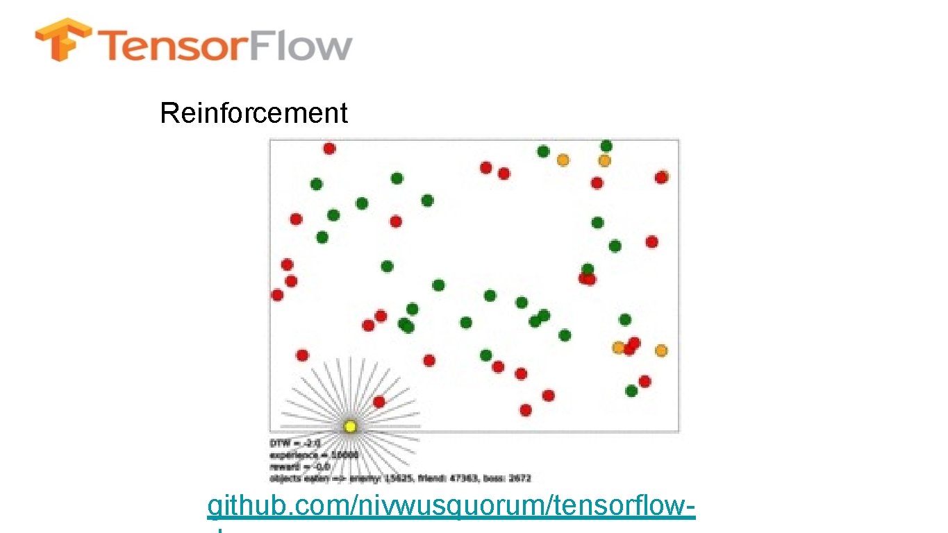 Reinforcement Learning using Tensor Flow github. com/nivwusquorum/tensorflow- 