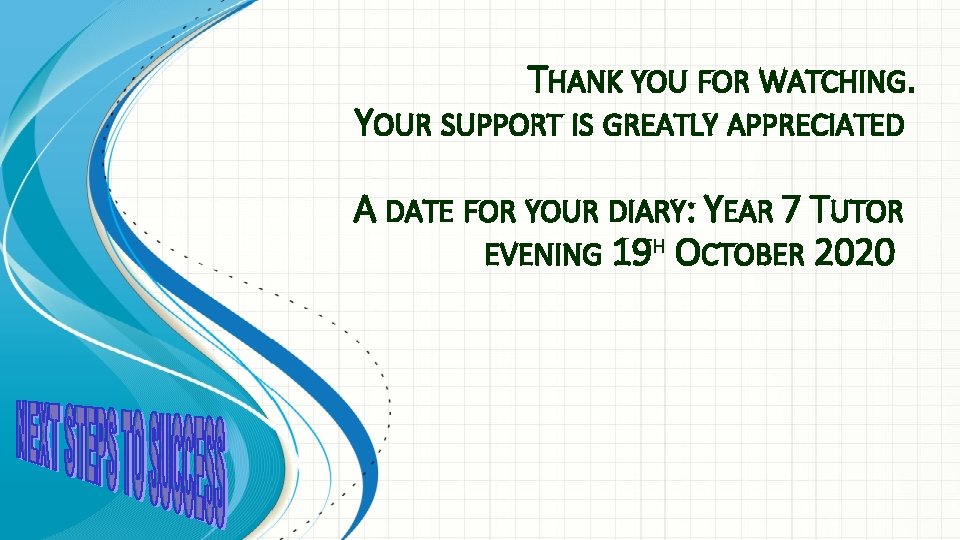 THANK YOU FOR WATCHING. YOUR SUPPORT IS GREATLY APPRECIATED A DATE FOR YOUR DIARY: THANK YOU FOR WATCHING. YOUR SUPPORT IS GREATLY APPRECIATED A DATE FOR YOUR DIARY:
