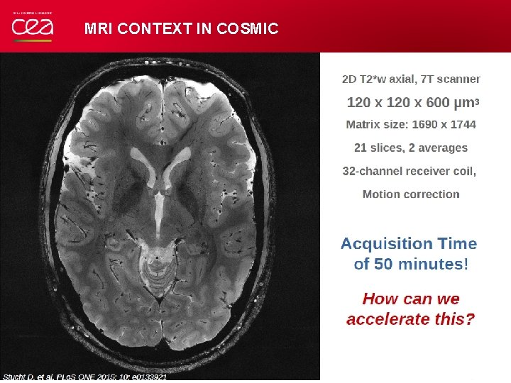 MRI CONTEXT IN COSMIC 