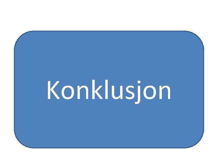 Konklusjon 