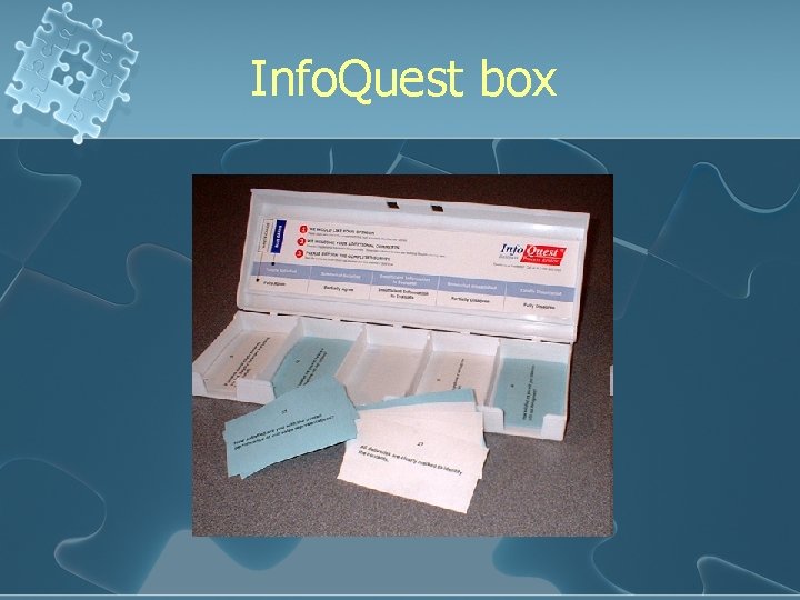 Info. Quest box 