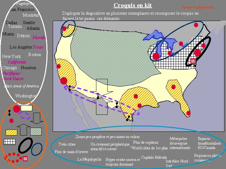 Pugetopolis San Francisco Montréal Dallas Seattle Toronto Atlanta Croquis en kit Fermer le diaporama