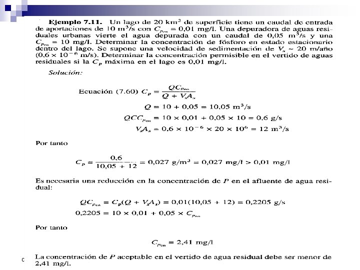 Calidad de agua José V. Chang Gómez 22 