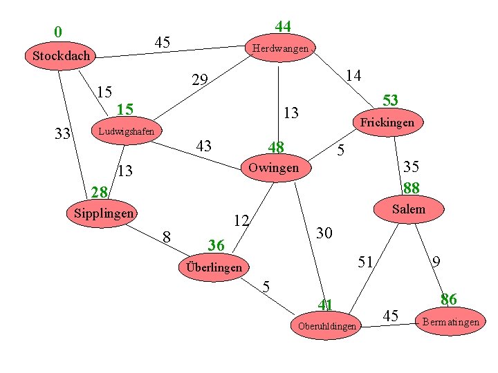 0 45 Stockdach 15 33 44 Herdwangen 14 29 15 53 13 Ludwigshafen 43
