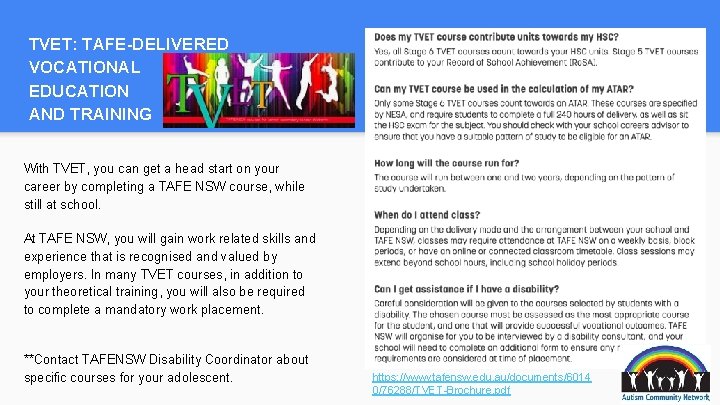 TVET: TAFE-DELIVERED VOCATIONAL EDUCATION AND TRAINING With TVET, you can get a head start