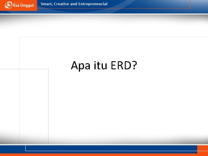 Apa itu ERD? 
