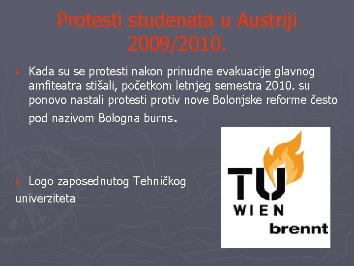 Protesti studenata u Austriji 2009/2010. • Kada su se protesti nakon prinudne evakuacije glavnog