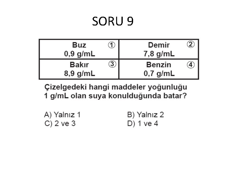 SORU 9 