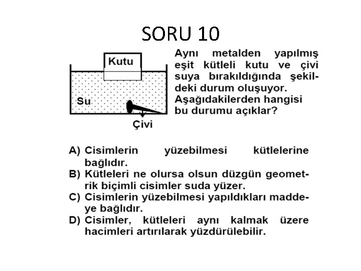 SORU 10 