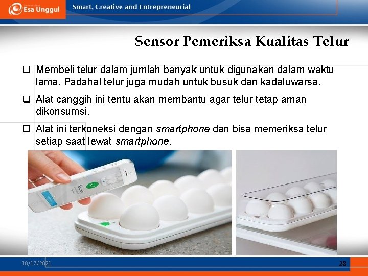 Sensor Pemeriksa Kualitas Telur q Membeli telur dalam jumlah banyak untuk digunakan dalam waktu