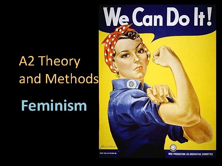 A 2 Theory and Methods Feminism 