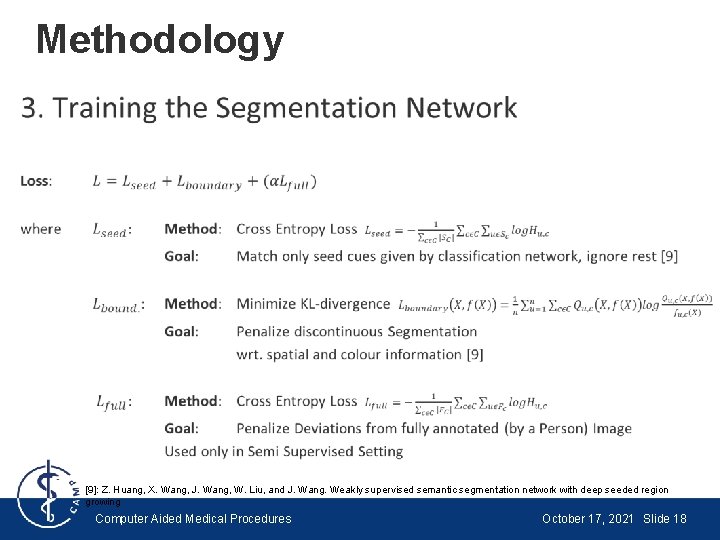 Methodology • [9]: Z. Huang, X. Wang, J. Wang, W. Liu, and J. Wang.