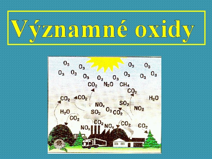 Významné oxidy 