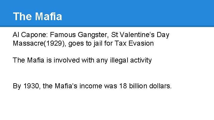 The Mafia Al Capone: Famous Gangster, St Valentine’s Day Massacre(1929), goes to jail for