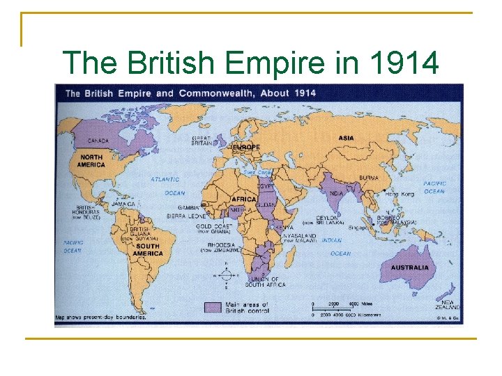 The British Empire in 1914 