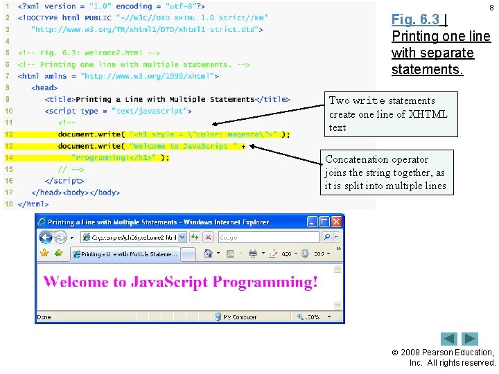 1 6 Java Script Introduction to Scripting 2008