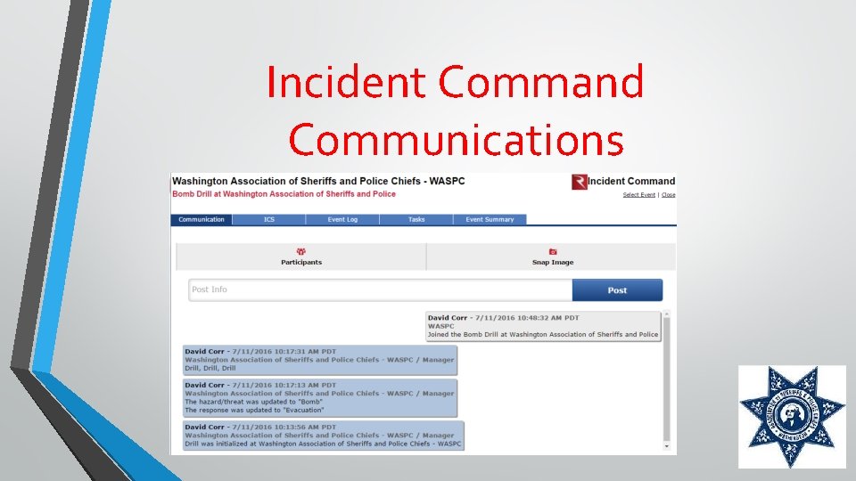 Incident Command Communications 