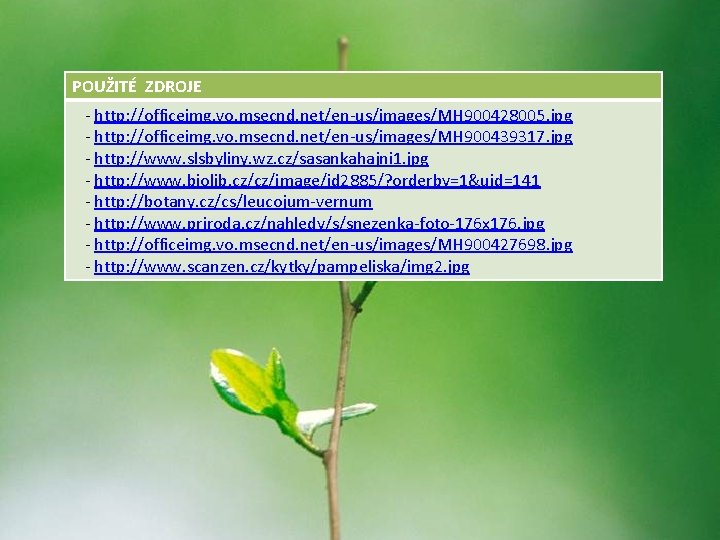 POUŽITÉ ZDROJE - http: //officeimg. vo. msecnd. net/en-us/images/MH 900428005. jpg - http: //officeimg. vo.