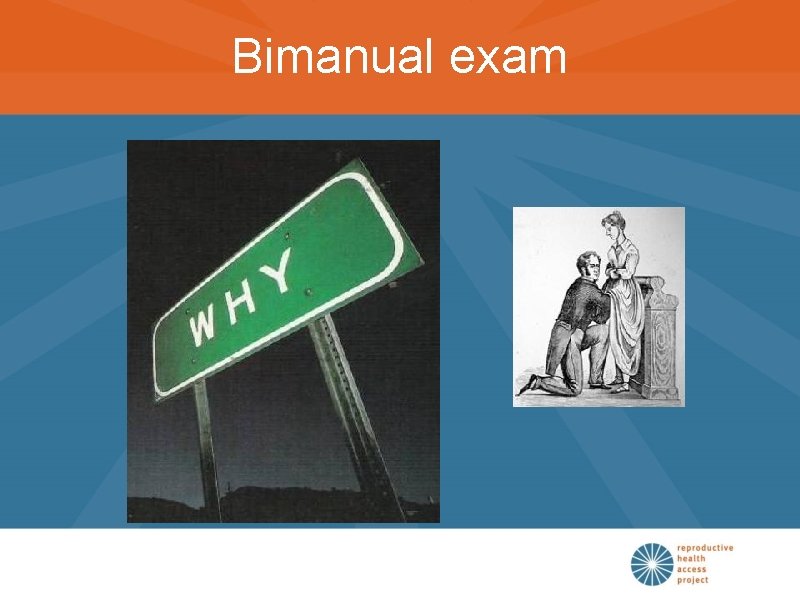 Bimanual exam 