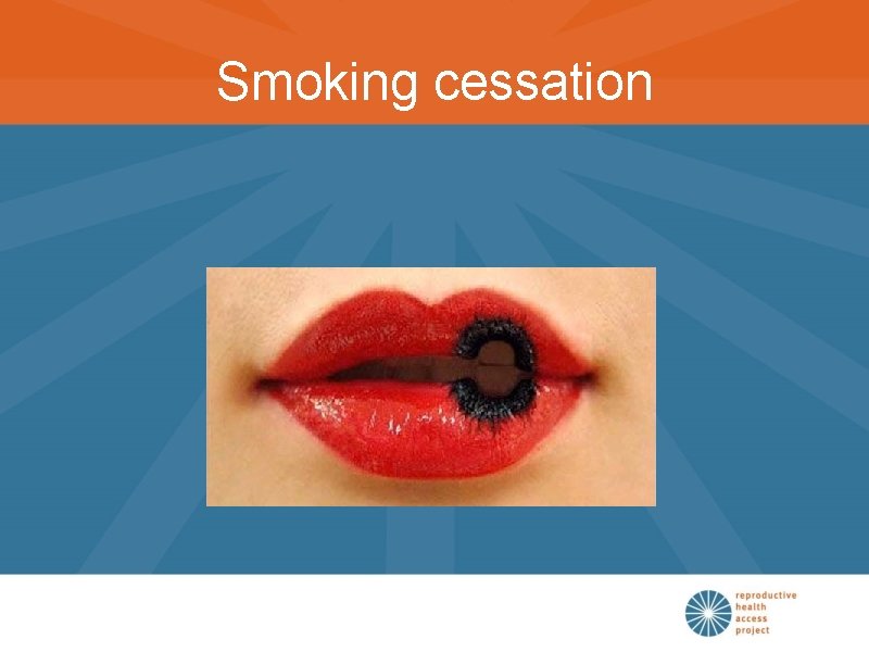 Smoking cessation 