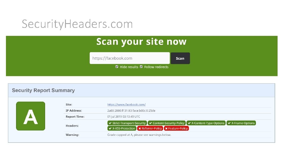 Security. Headers. com 