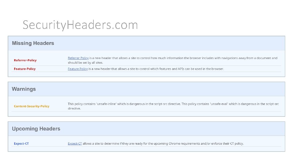 Security. Headers. com 