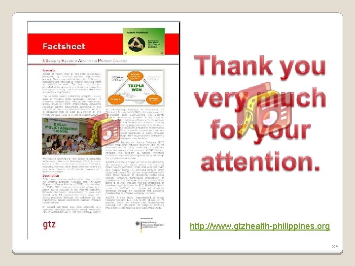 http: //www. gtzhealth-philippines. org 36 