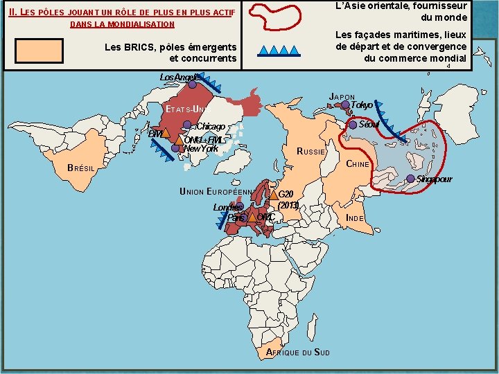 L’Asie orientale, fournisseur du monde II. LES PÔLES JOUANT UN RÔLE DE PLUS EN