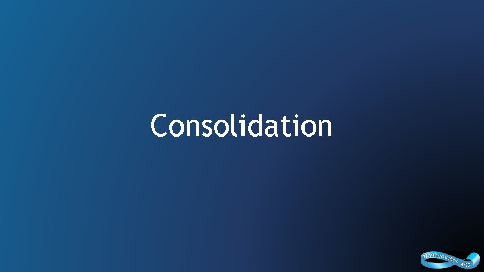 Consolidation 26 