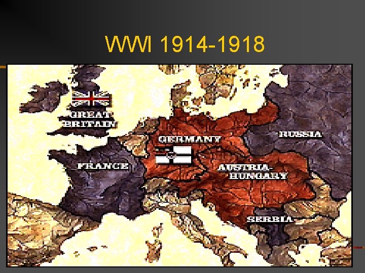 WWI 1914 -1918 