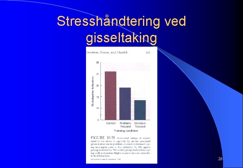 Stresshåndtering ved gisseltaking 26 