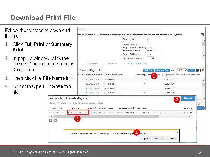 Download Print File Follow these steps to download the file: 1. Click Full Print