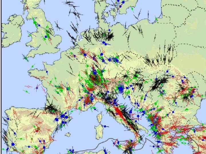 World Stress Map: Europe Seismische Wellen - Folie 17 www. geophysik. uni-muenchen. de ->