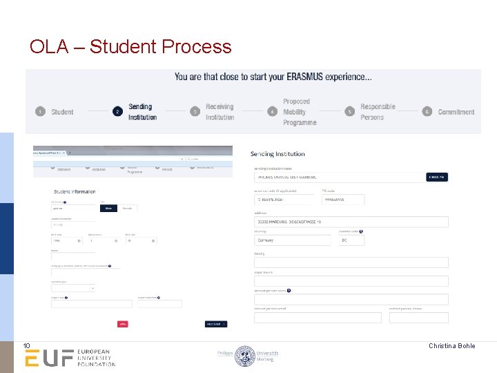 OLA – Student Process 10 Christina Bohle 