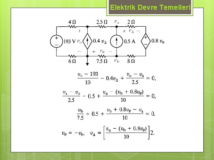 Elektrik Devre Temelleri 