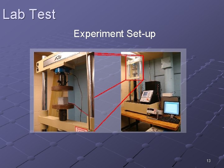 Lab Test Experiment Set-up 13 