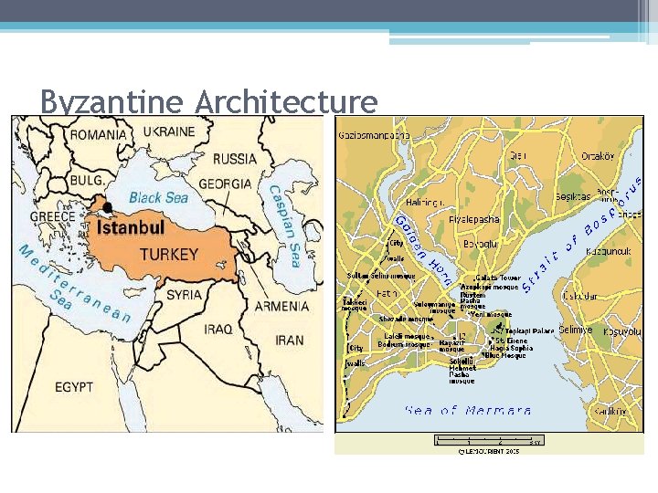 Byzantine Architecture 330 -1450 A. D 