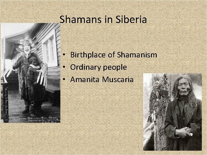 Shamans in Siberia • Birthplace of Shamanism • Ordinary people • Amanita Muscaria 