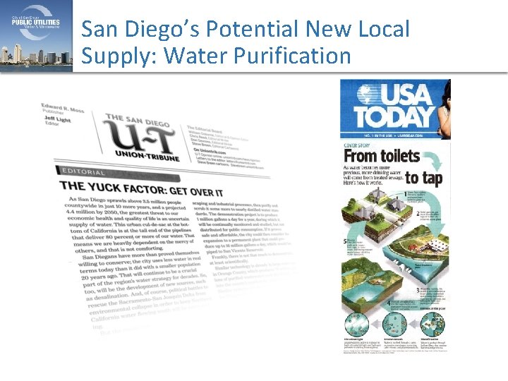 San Diego’s Potential New Local Supply: Water Purification 