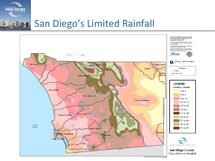 San Diego’s Limited Rainfall 