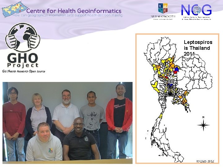 Leptospiros is Thailand 2011 GIS Health Research Open Source 