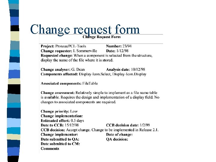 Change request form 